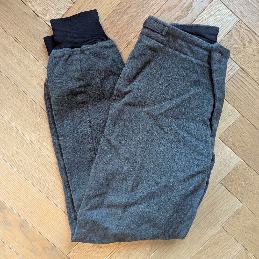 Cadet Brand Men's Green Aviator Pants Cuffed Military, Size 28